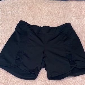 💕Black workout shorts firm price